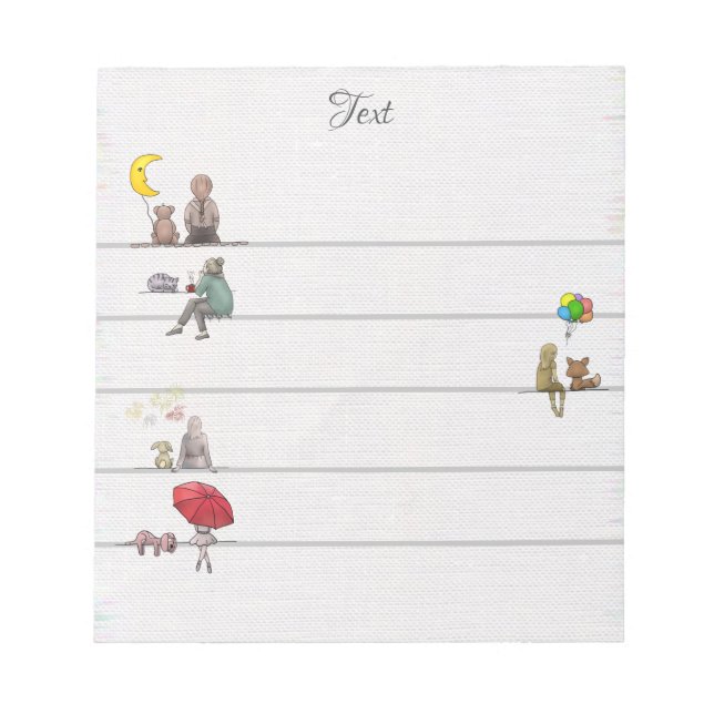 Träumereien  klebezettel notepad (Front)