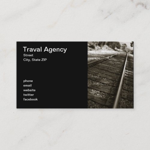 Traval Agency Business Cards