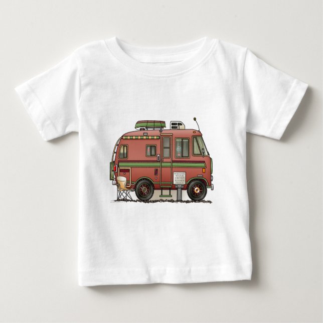 Travco Motor Home Camper RV Baby T-Shirt (Front)