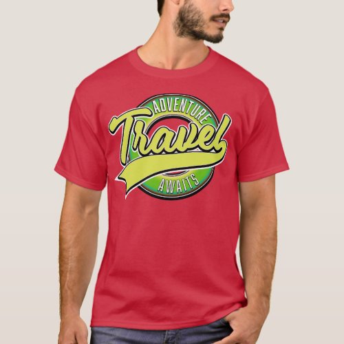 travel adventure awaits vintage T_Shirt