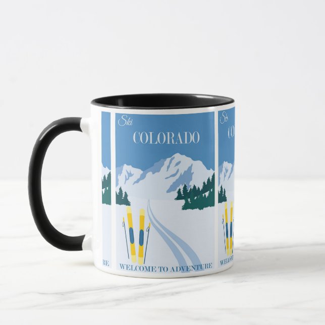 Travel Adventure Colorado: Rocky Mountains  Mug (Left)