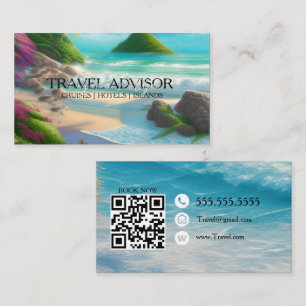Travel Advisor Islands Business Card