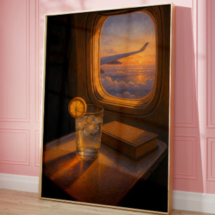 Travel Aesthetic Print Vintage Aviation Decor