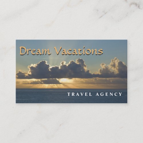 Travel Agency Business Card