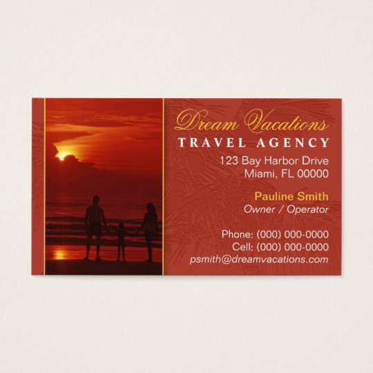 Travel Agency Business Card