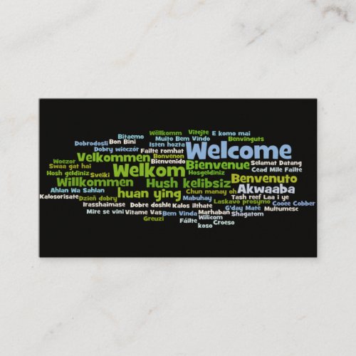 Travel Agency Business Card