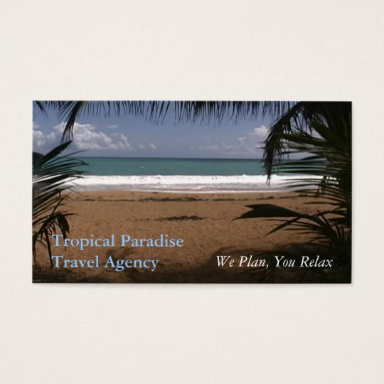 Travel Agency Business Card