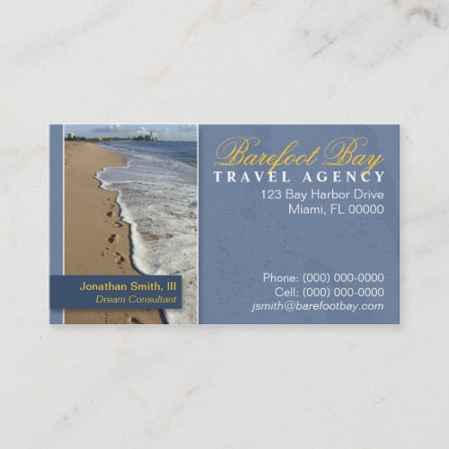 Travel Agency Business Card