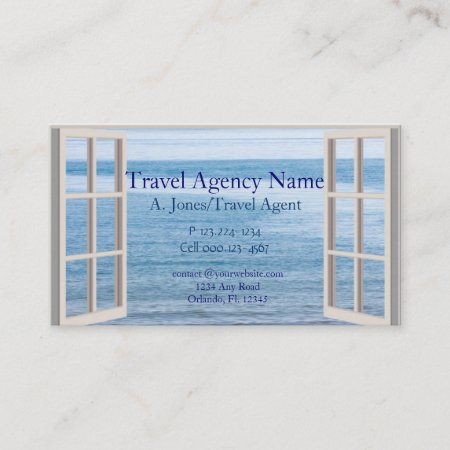 Travel Agency Business Card