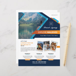 Travel Agency Flyer Template