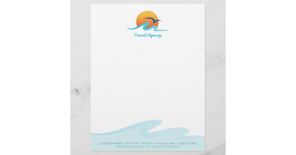 tours and travels letterhead