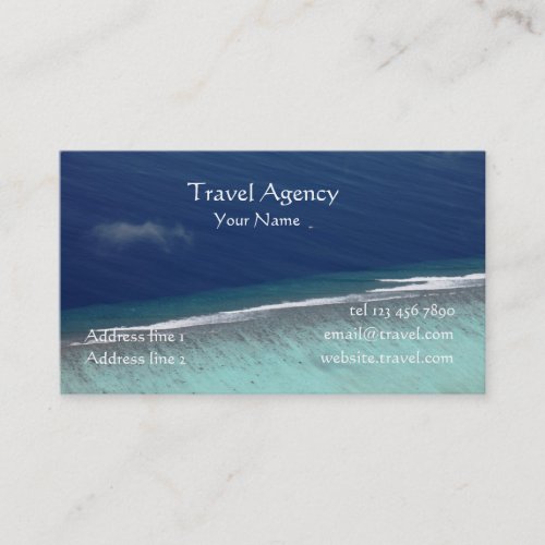 Travel agent Business Card