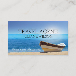 Travel Agent Business Card
