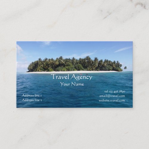 Travel agent Business Card