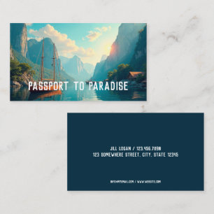 Travel Agent Business Card
