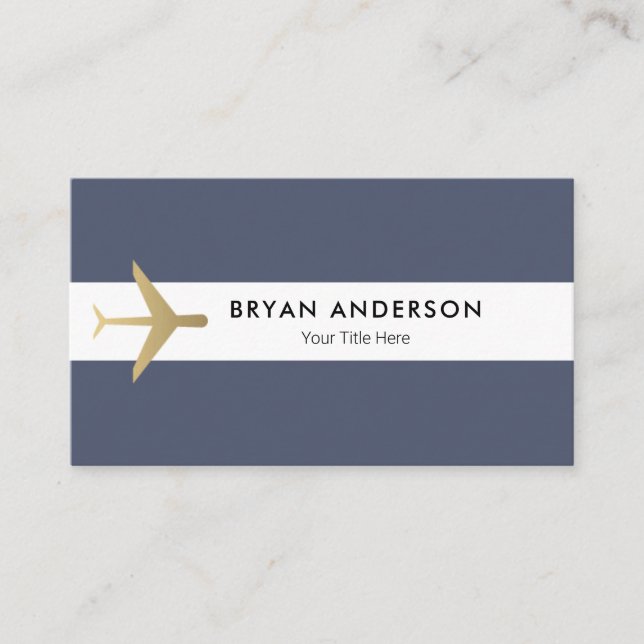 Travel Agent Business Card (Front)