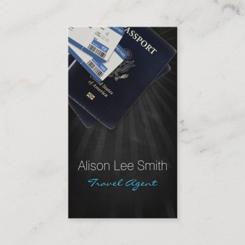 Travel Agent Business Card Templates