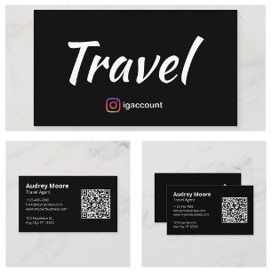 Travel Agent Business Card