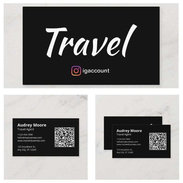 Travel Agent Business Card (Travel Agent Business Cards)