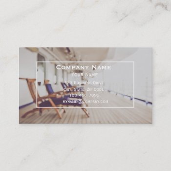 Travel Agent Business Card by bbourdages at Zazzle