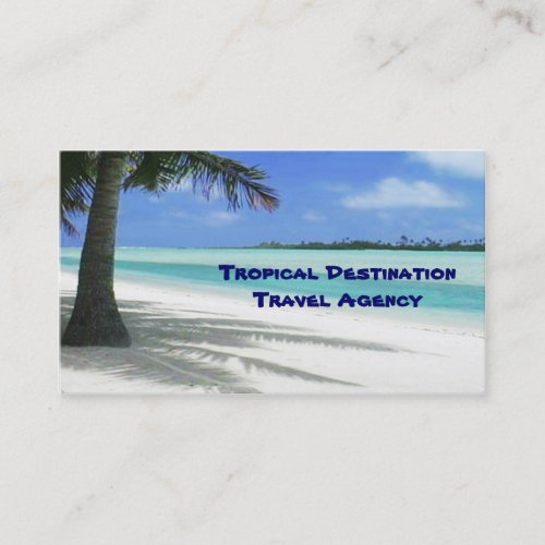 Travel Agent Business Cards