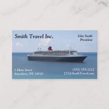 Travel Agent Business Card by BradshawBizCards at Zazzle