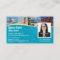 Travel Agent Business Card Photo Template