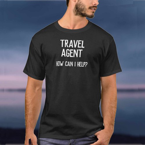 Travel Agent Business T_Shirt