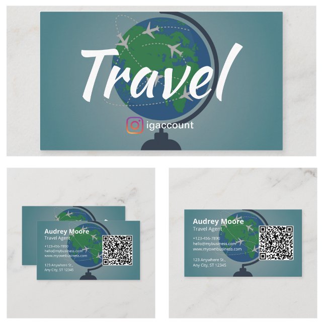 Travel Agent Ideas Business Card (Travel Agent Ideas Business Cards)