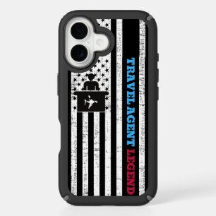 Travel Agent Legend Profession Gifts iPhone 16 Case
