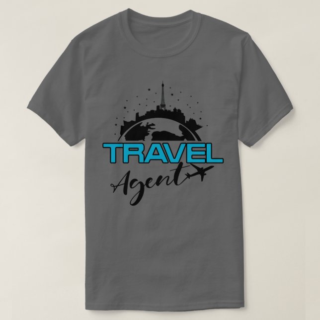 Travel Agent T-Shirt (Design Front)
