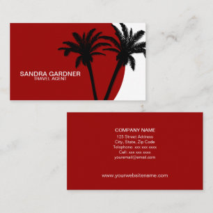 Travel Agent / Tour Guide Business Card