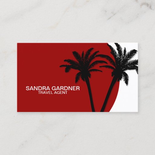 Customizable Travel Agent / Tour Guide Business Card Template