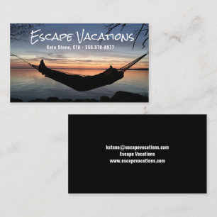 Travel Agent Vacation Business Card