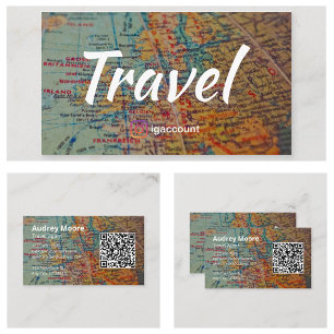 Travel Agent Visiting Card