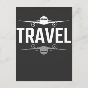 Travel Aircraft and Airplane Lover Future Pilot Postcard