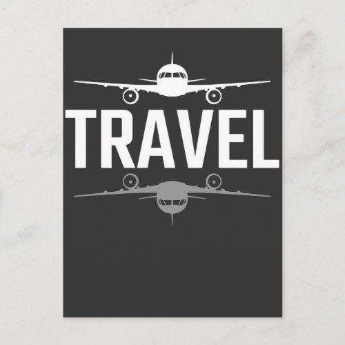 Travel Aircraft and Airplane Lover Future Pilot Postcard
