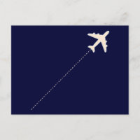 travel airplane with dotted line
