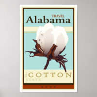Travel Alabama Poster