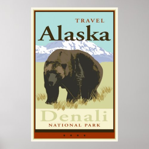 Travel Alaska Poster