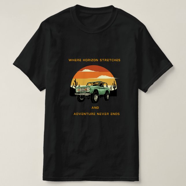 Travel And Adventure T-Shirt (Design Front)