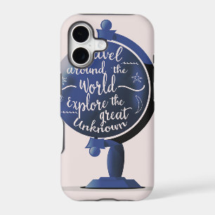 Travel Around the World Explore the Great Unknown iPhone 17 Case