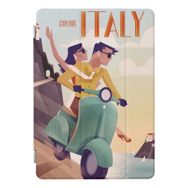 Travel Art Explore Italy iPad Pro Cover (Front)