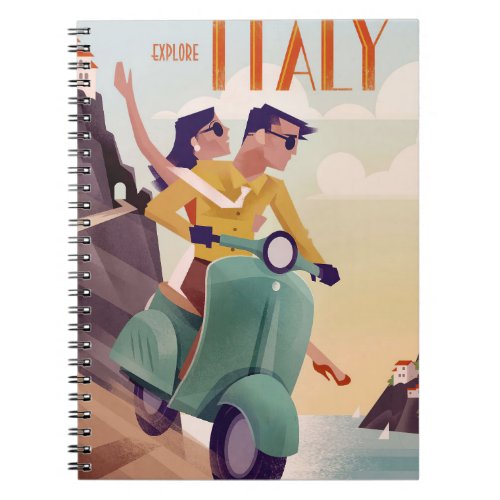 Travel Art Explore Italy Notebook