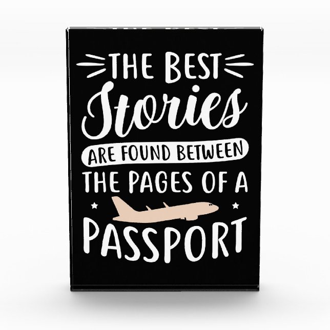 Travel Art The Best Travel Stories Photo Block (Front)