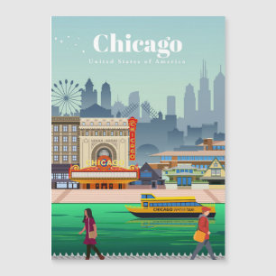 Travel Art Travel To Chicago