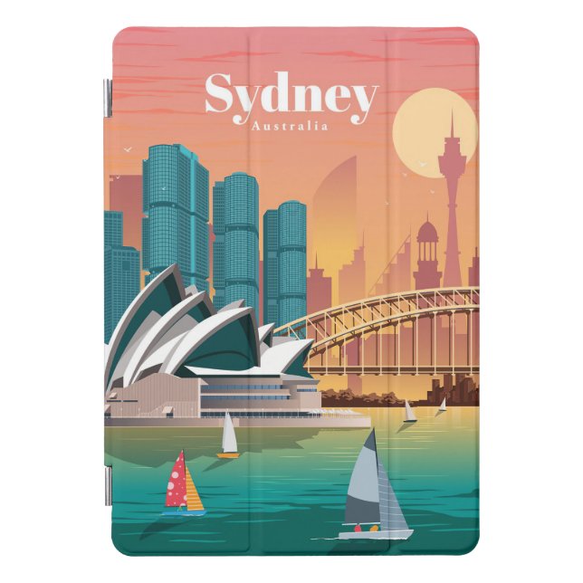 Travel Art Travel To Sydney Australia iPad Pro Cover (Front)
