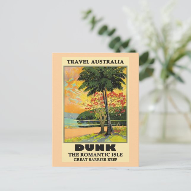 Travel Australia, Dunk Island, Postcard (Standing Front)