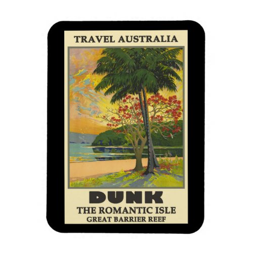 Travel Australia Dunk Isle Magnet