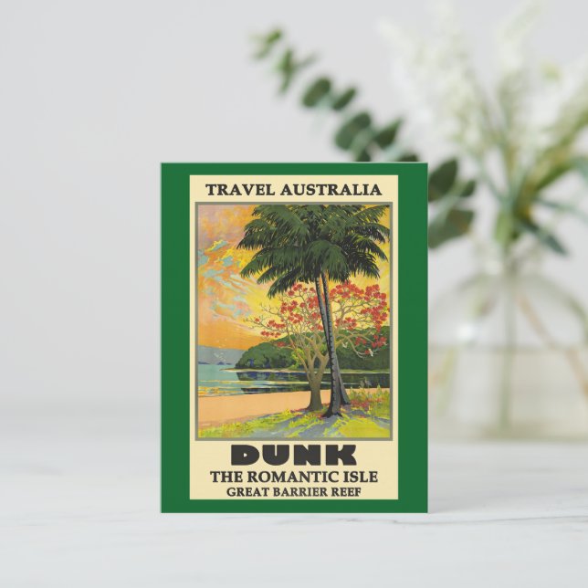 Travel Australia, Great Barrier Reef, Postcard (Standing Front)